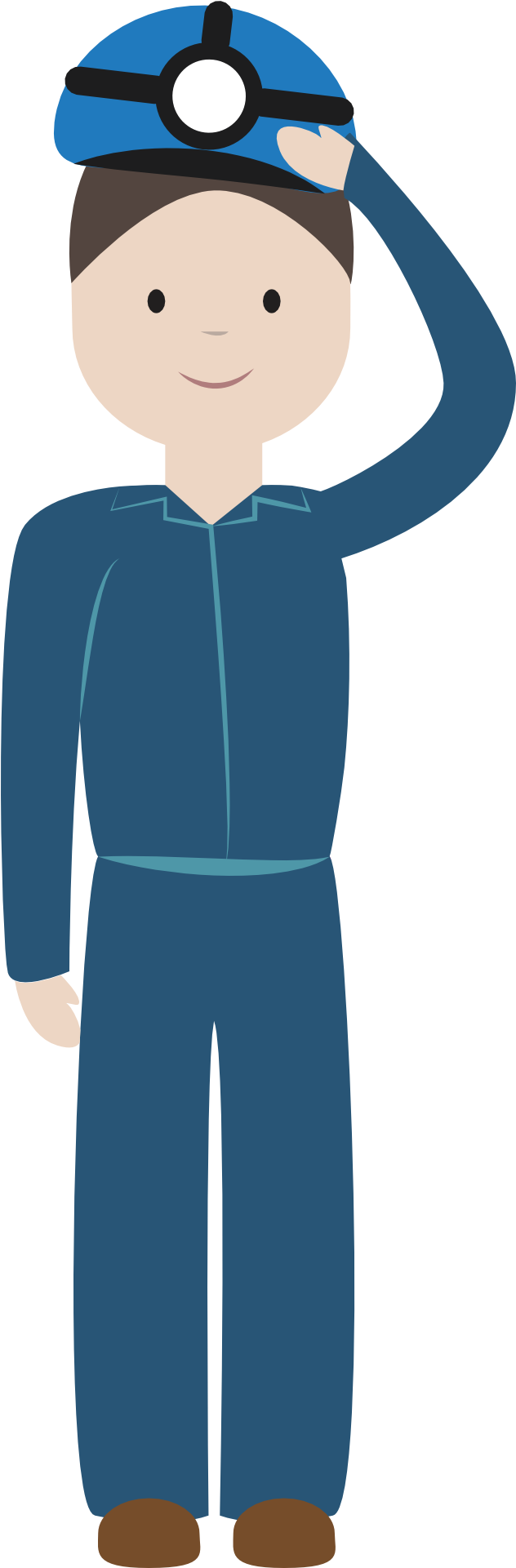 Hannah Morris Underground Astronaut - Cartoon Clipart (960x1920), Png Download