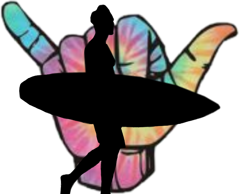 Tie Dye Shaka Clipart (788x642), Png Download