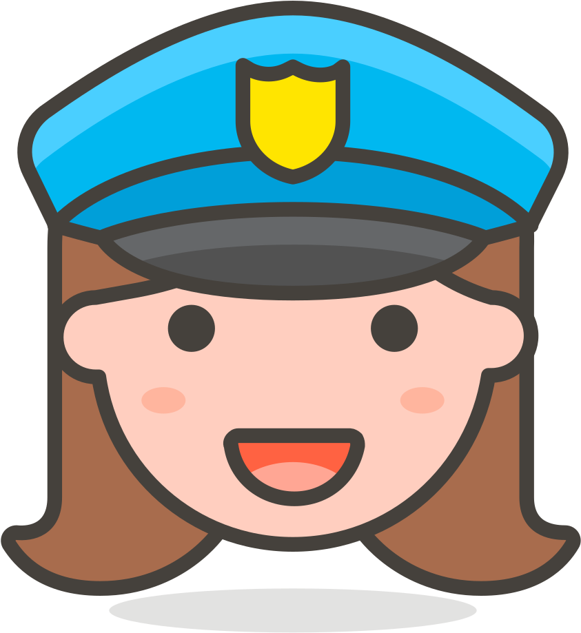 190 Woman Police Officer - Putri Png Clipart (1024x1024), Png Download