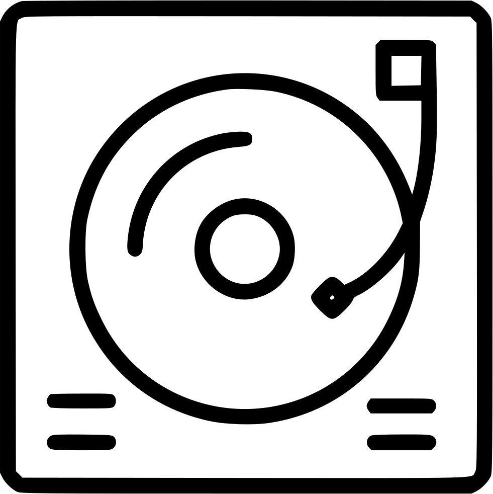 Dj Table Png - Circle Clipart (981x982), Png Download