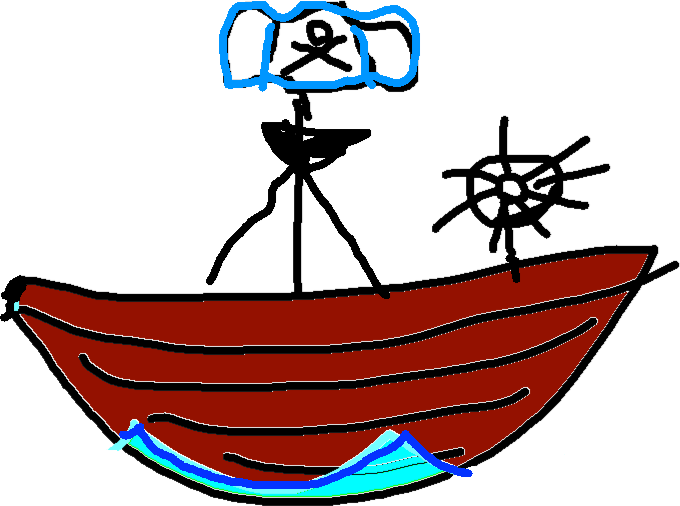 Pirate Ship - Pirate Ship Clipart (680x506), Png Download