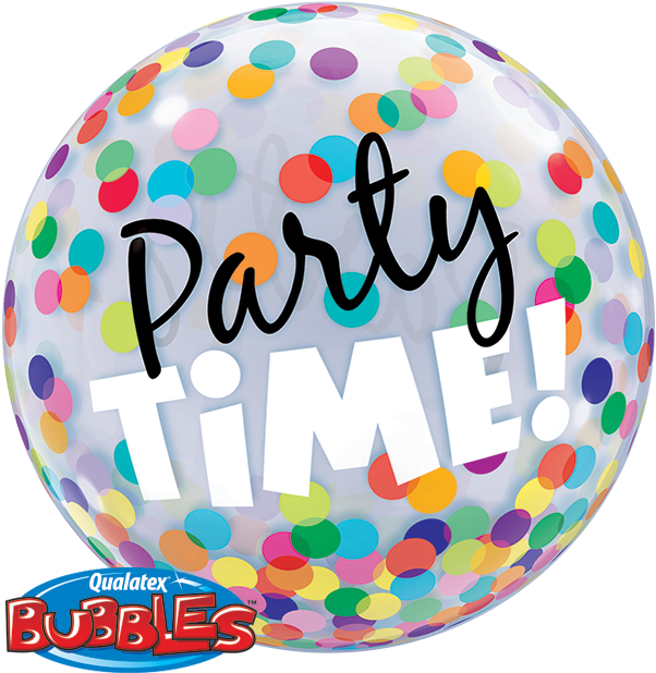 Party Time Png Transparent Background - Qualatex 23636 Clipart (602x618), Png Download