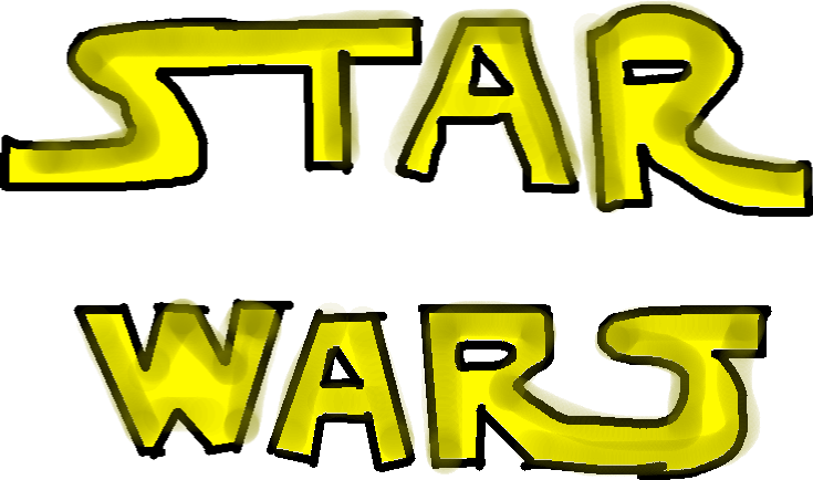 Star Wars - Drawing Clipart (735x434), Png Download