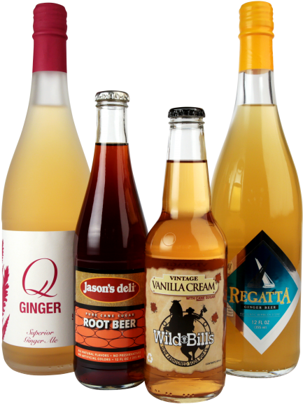 Glass Soda Bottle Png - Wild Bills Soda Clipart (1024x623), Png Download