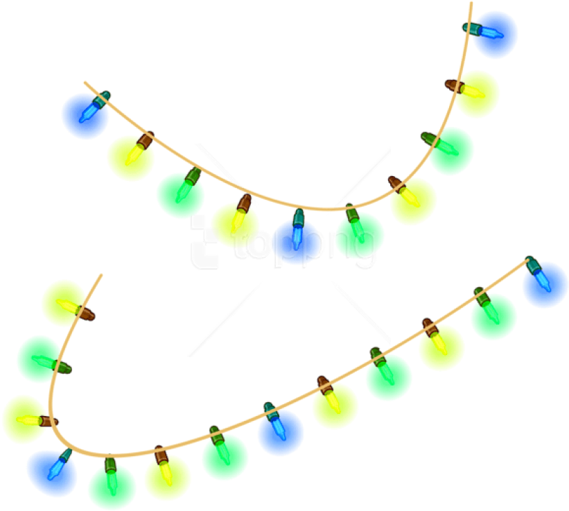 Free Png Transparent Christmas Lightspicture Png - Decoration With Transparent Background Clipart (850x770), Png Download