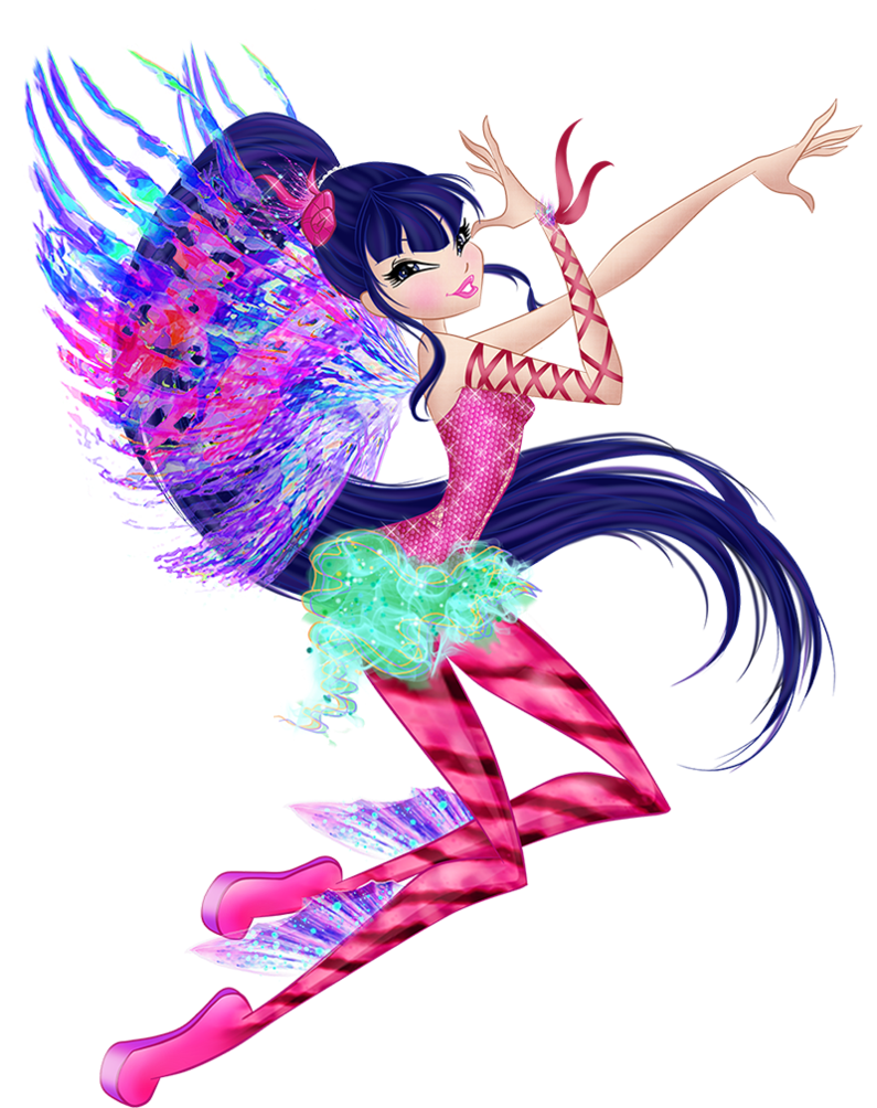 Roxy Tecna Alfea Musa Fairy Bloom Clipart - Winx Club Couture Sirenix - Png Download (795x1004), Png Download
