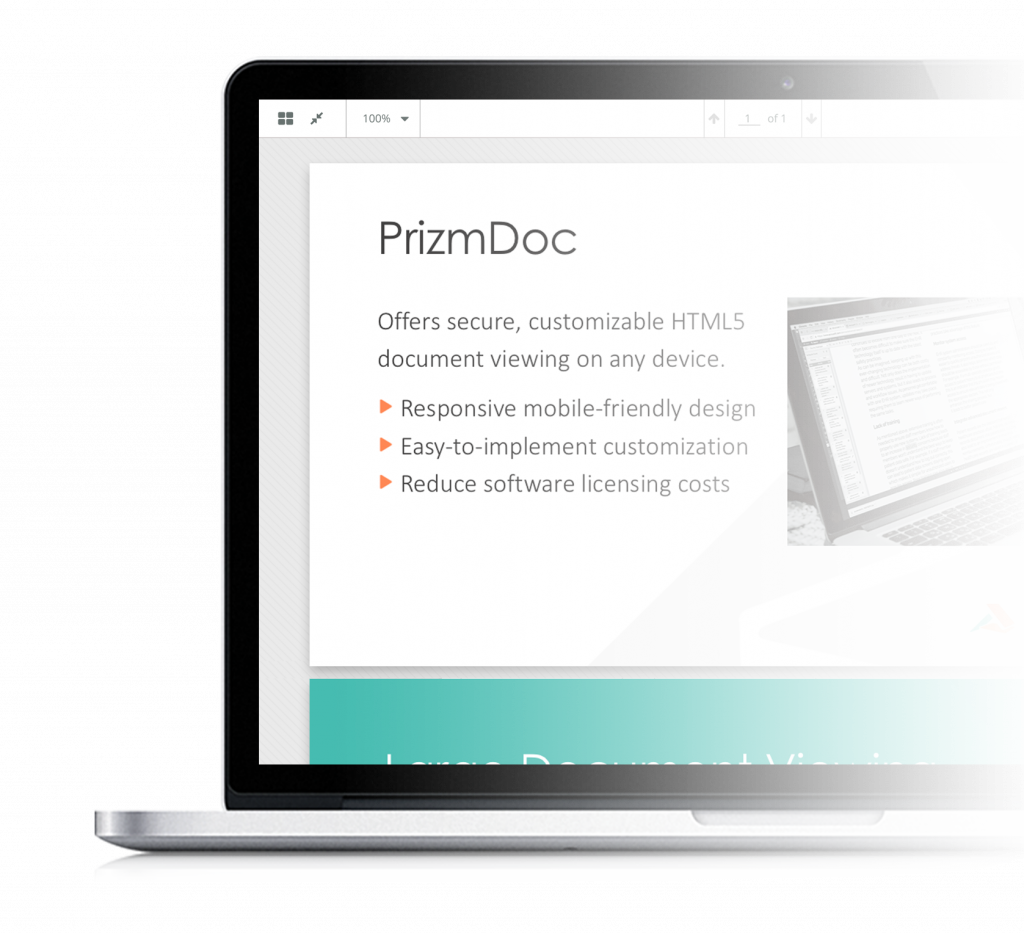 Get Started In Minutes With Prizmdoc's Cloud-hosted - Netbook Clipart (1024x933), Png Download