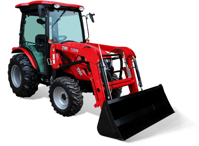 Tym T394 Hydrostatic Cab Tractor With Industrial Tires - Tractor Clipart (801x600), Png Download