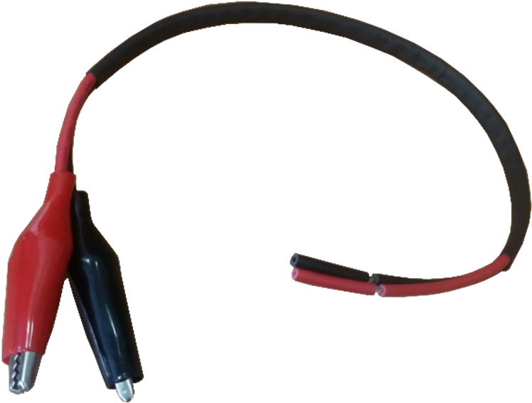 Crocodil Clip Electric Cable - Speaker Wire - Png Download (1131x576), Png Download