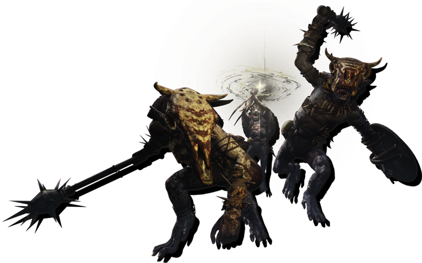 56928973 - Dragon's Dogma Goblin Clipart (865x538), Png Download