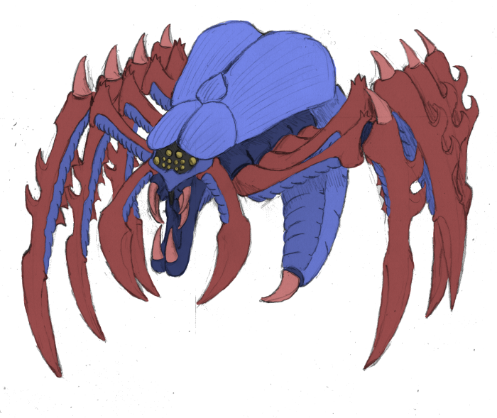 View Samegoogleiqdbsaucenao Megarachnid , - Megarachnid Clipart (700x589), Png Download