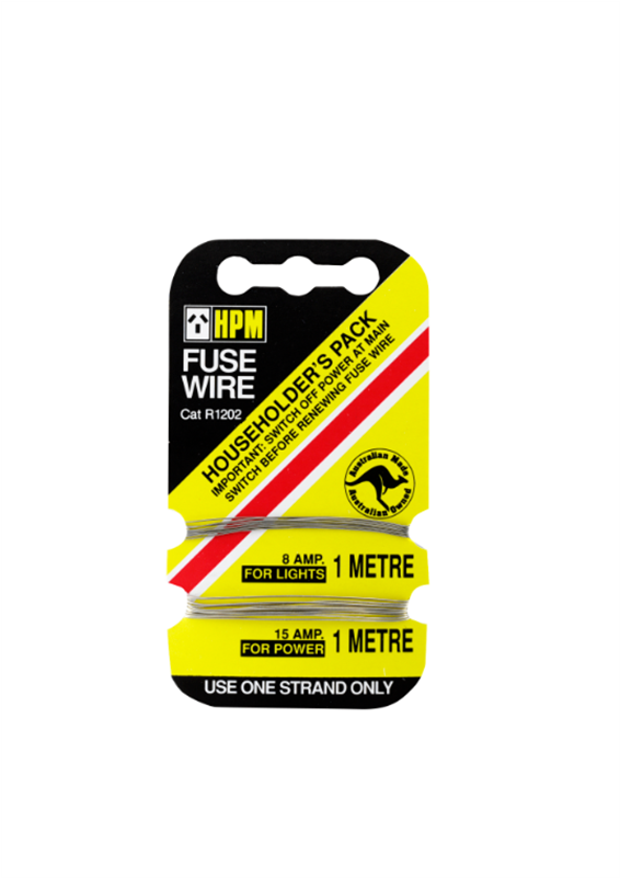 Hpm 8amp 16amp Fuse Wire Card Bunnings Warehousehpm 10 Amp Fuse Wire Clipart Full Size