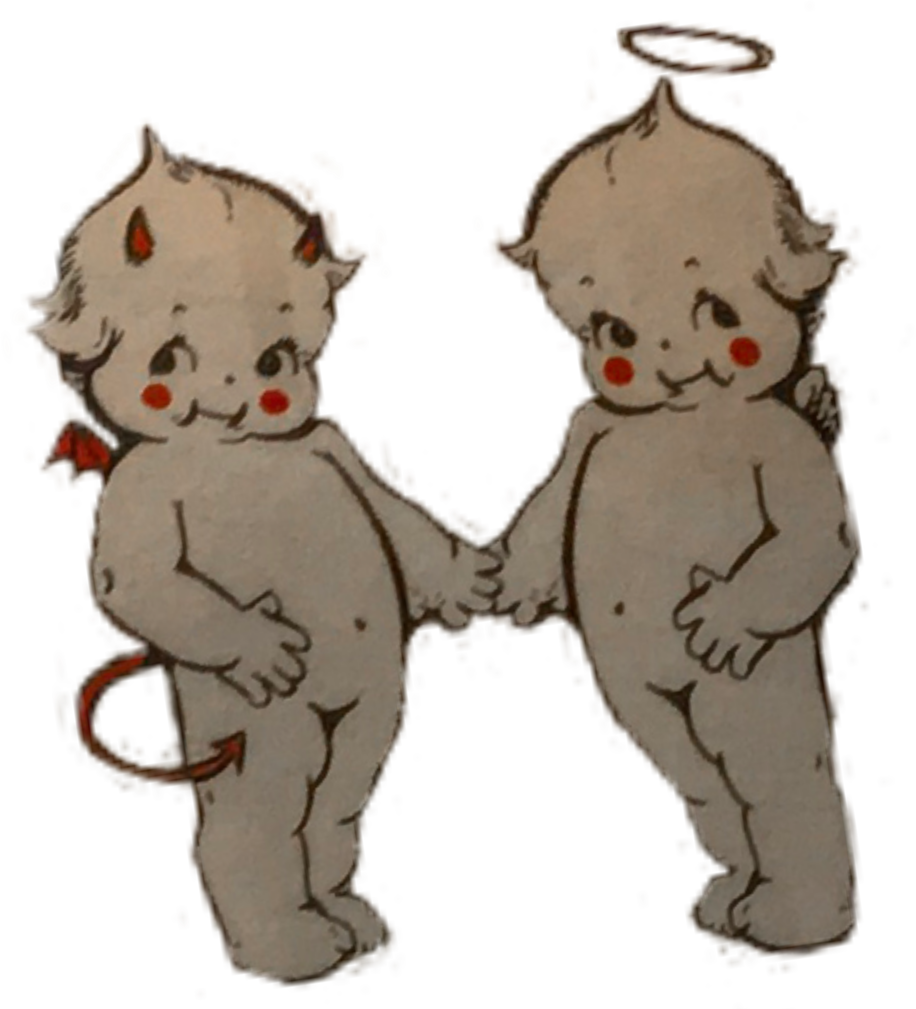 Cherub Sticker - Cartoon Clipart (3464x3464), Png Download