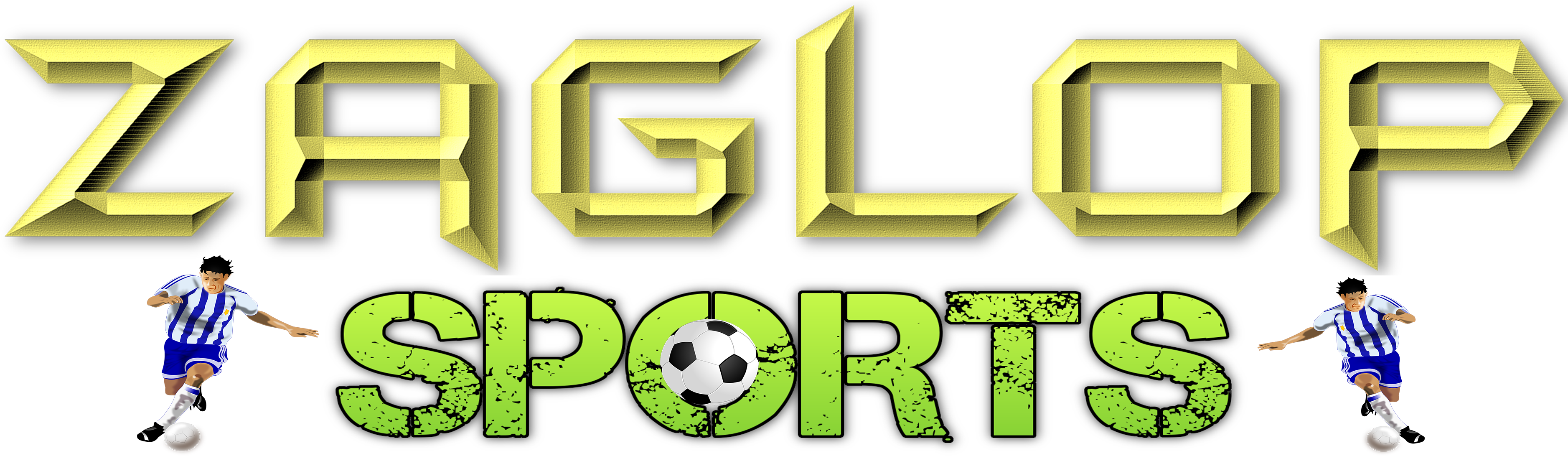 Soccer Clip Art - Png Download (3834x1169), Png Download