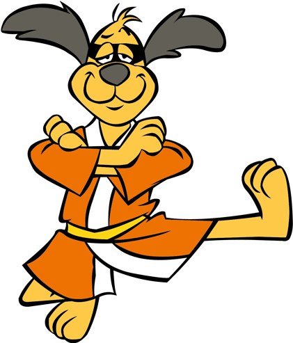 Hong Kong Phooey Skok Sut - Hong Kong Phooey Clipart (500x666), Png Download