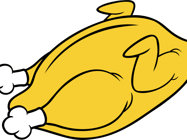 Roast Clipart Chiken - Clip Art Roast Chicken - Png Download (640x480), Png Download