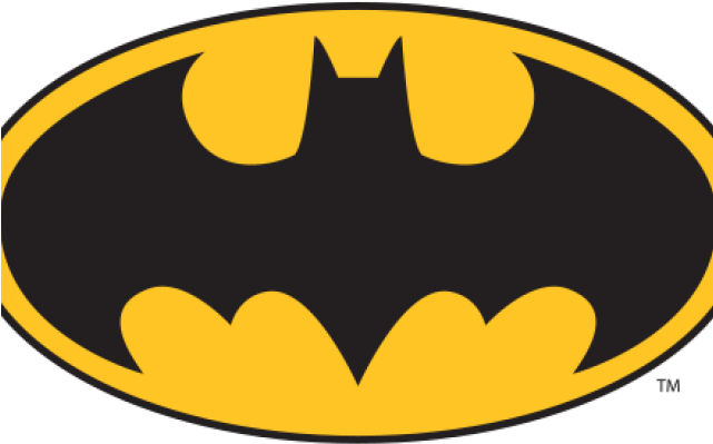 Shield Clipart Batman - Batman Logo Gold - Png Download (640x480), Png Download