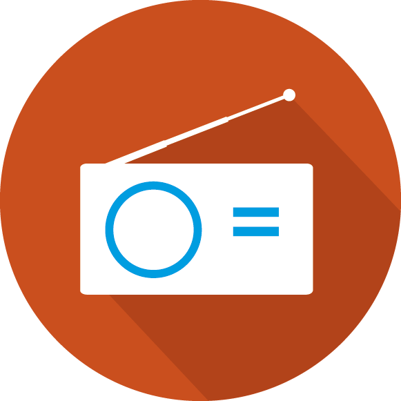 Clipping Rádio - Printer Icon Ubuntu - Png Download (581x581), Png Download