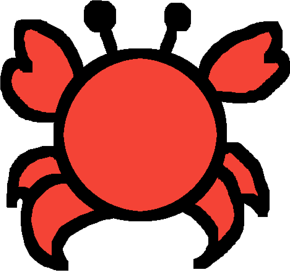 Crab - Clipart (1000x1000), Png Download