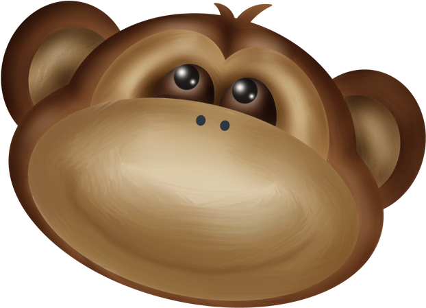 ○‿✿⁀monkeys‿✿⁀○ Clip Art Pictures, Monkeys, Bonito - Monkey - Png Download (767x688), Png Download