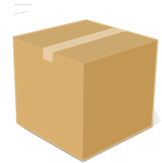 Box Clipart (582x596), Png Download