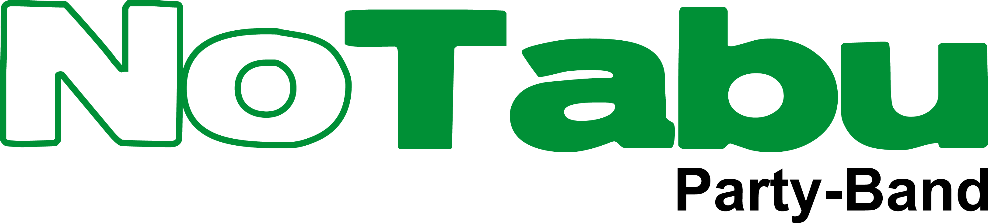 No Tabu Band Clipart (3246x735), Png Download