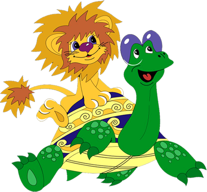 Láminas Infantiles Y Para Adolescentes Lustig, Zeichnungen, - El Leon Y La Tortuga Clipart (842x780), Png Download