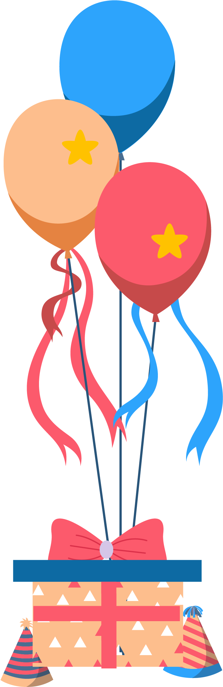 Vector Snow Snowing Reflection Png And Image - Balloon Clipart (2500x2500), Png Download