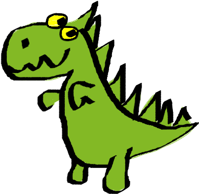 The Good Dino - Cartoon Clipart (1146x583), Png Download