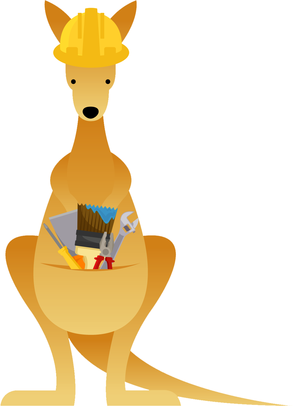 Manajmate Was Created By A Contractor For His Own Personal - Illustration Clipart (1022x1415), Png Download