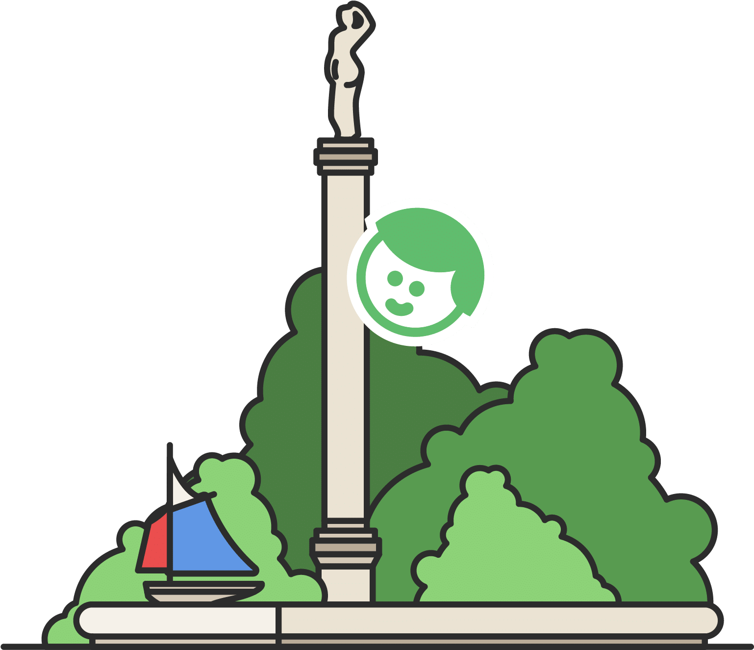 Le Trésor Du Luxembourg Clipart (1668x1668), Png Download