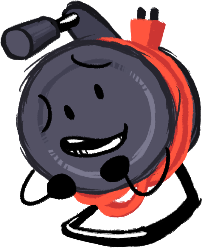 Mod Wolfy Is A Tyrant - Cartoon Clipart (850x850), Png Download