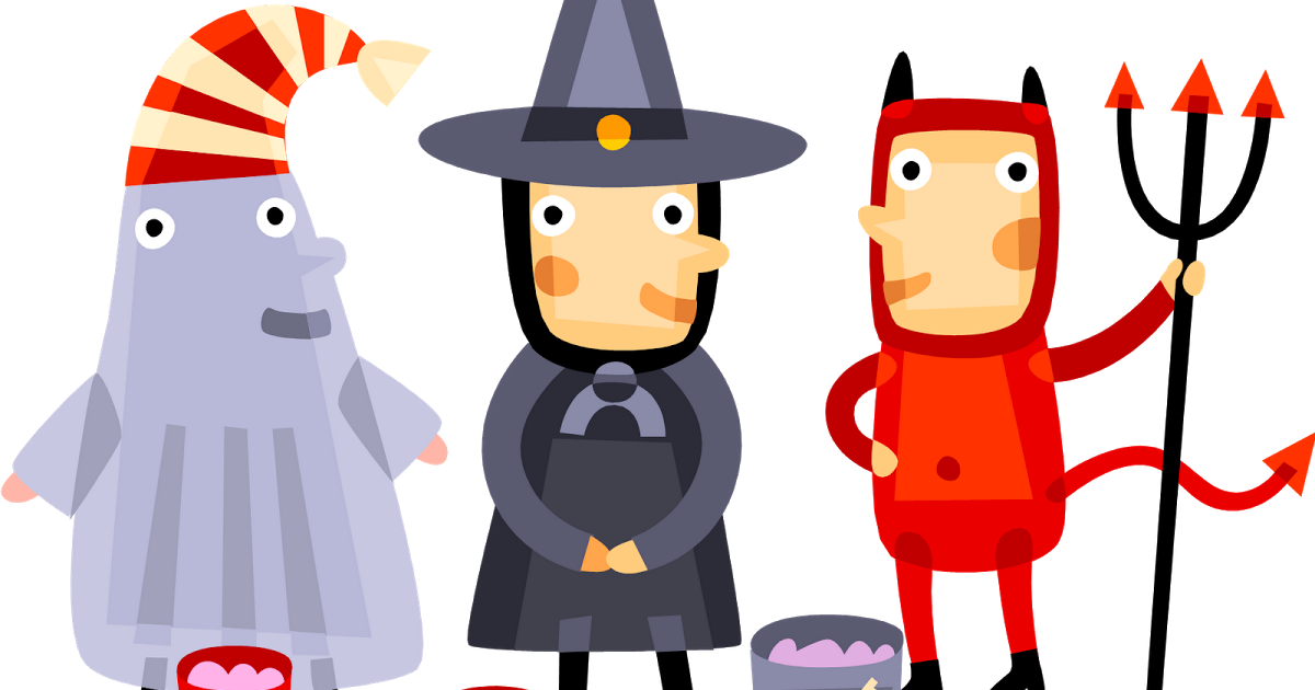 Trick Or Treating Poem Clipart (1200x630), Png Download