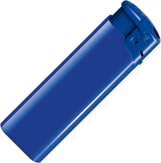 Lighter Png Image - Blue Lighter Png Clipart (636x646), Png Download