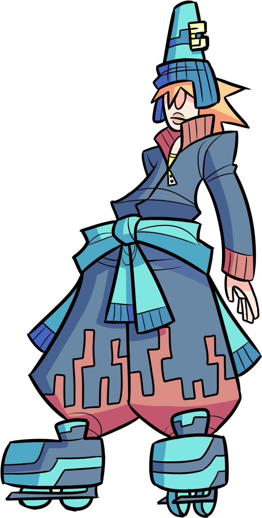 Jet Set Radio Redesign Project 4/19 - Jet Set Radio Future Tab Clipart (1280x1920), Png Download