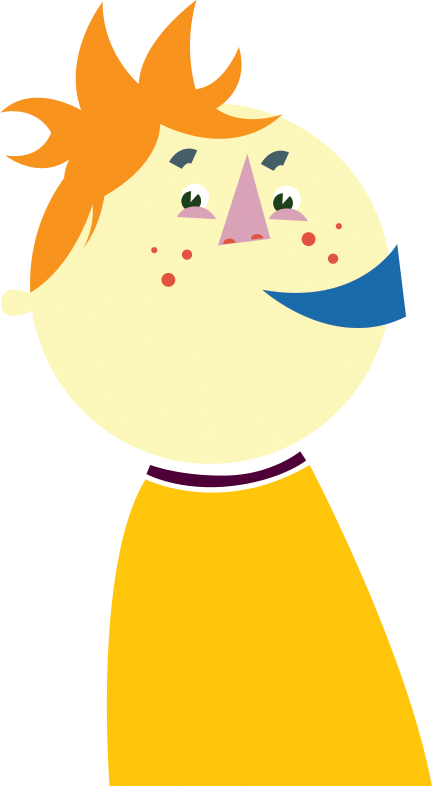 Join Houston Children S Auditions Cream Face - Cartoon Clipart (432x786), Png Download