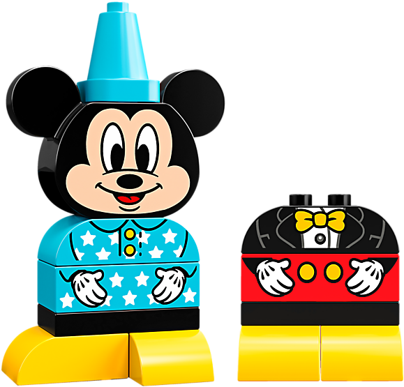 My First Mickey Build - Mickey Lego Duplo Clipart (800x600), Png Download