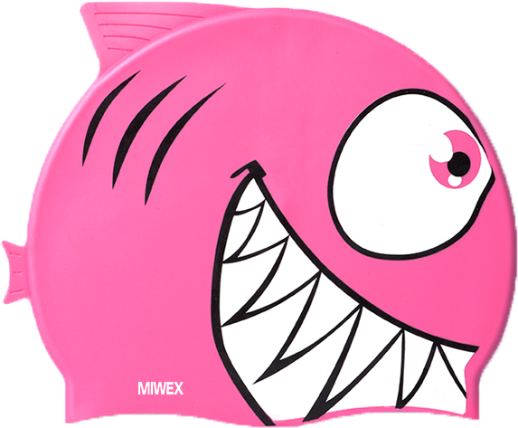 Fish Swimming Caps Clipart (600x600), Png Download