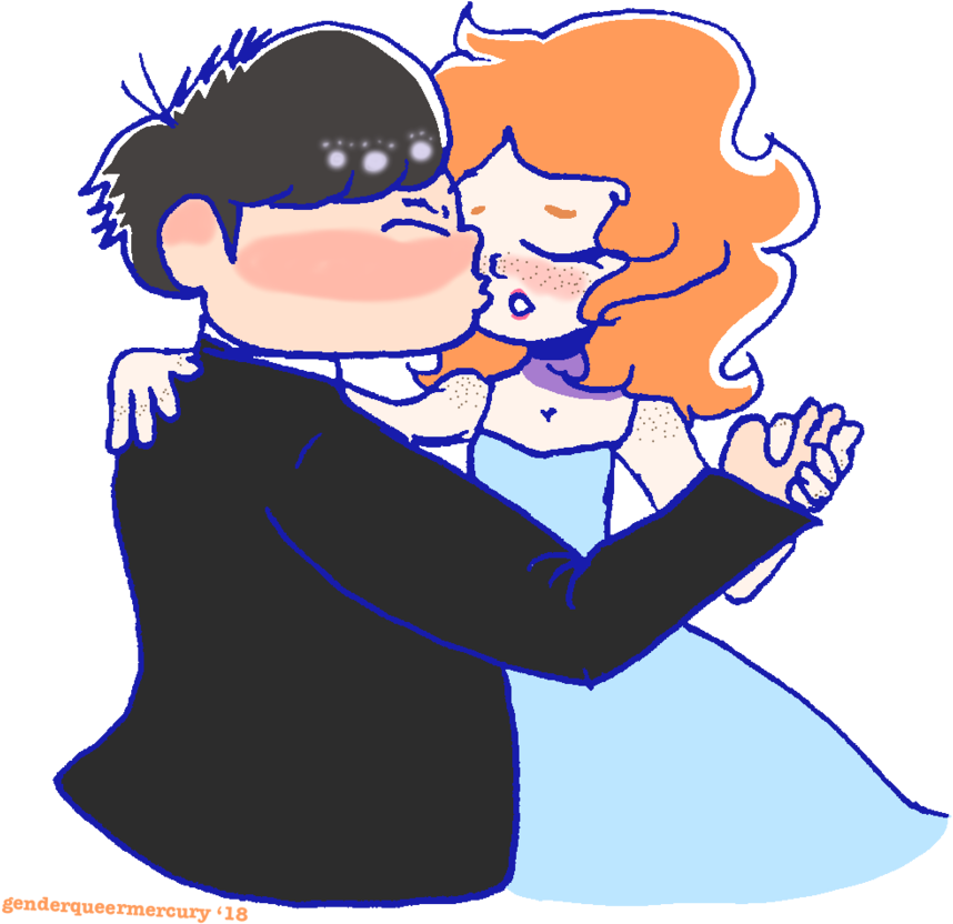 Prom Clipart Prom Night - Cartoon - Png Download (894x894), Png Download