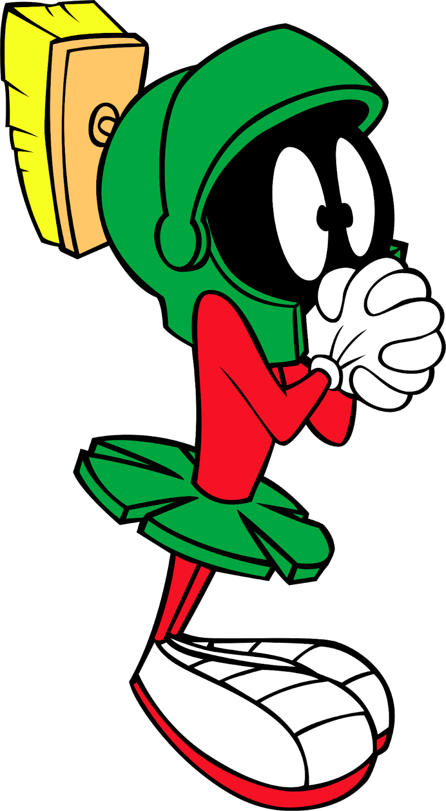 Marvin The Martian Png - Marvin The Martian Happy Clipart (880x1600), Png Download
