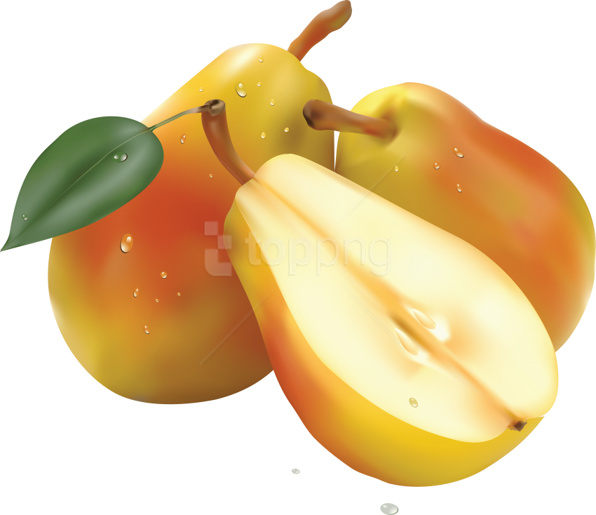 Free Png Download Pear Clipart Png Photo Png Images - Pears Png Transparent (850x734), Png Download