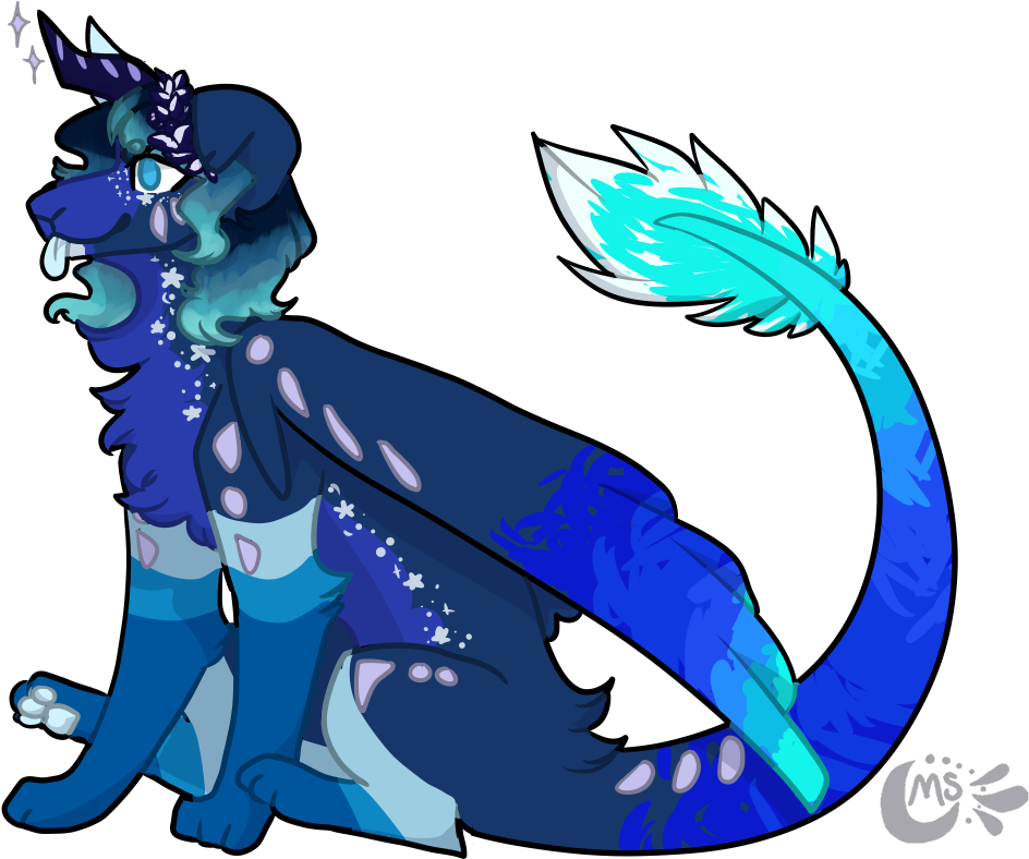 Blue Streaks Png - Cartoon Clipart (990x801), Png Download