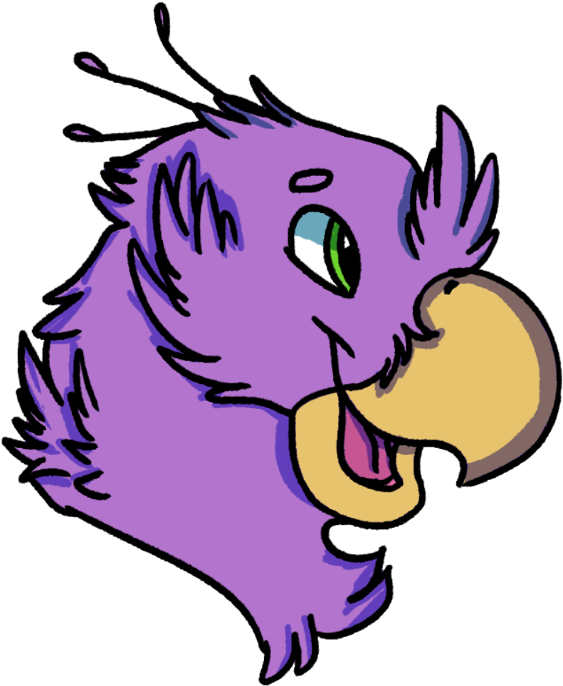 Captainbird, Bust, Griffon, Griffonized, Oc, Oc - Cartoon Clipart (800x1000), Png Download