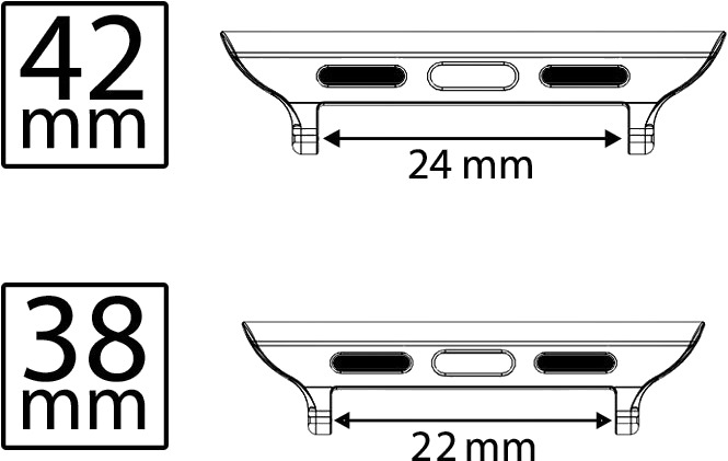Apple Watch Adapters Clipart (759x471), Png Download