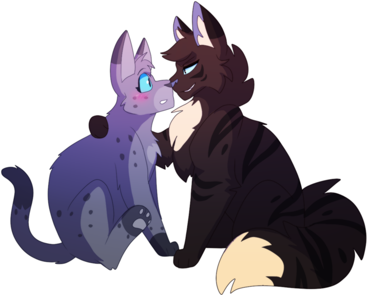 Ashfur X Hawkfrost By Angel-hawk - Hawkfrost Ashfur Warrior Cats Clipart (800x582), Png Download