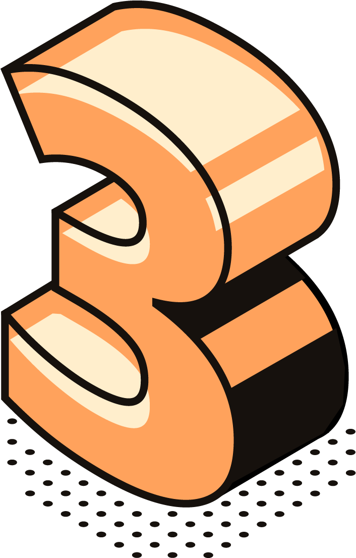 3 Number Png Stock Images Clipart (1084x1230), Png Download