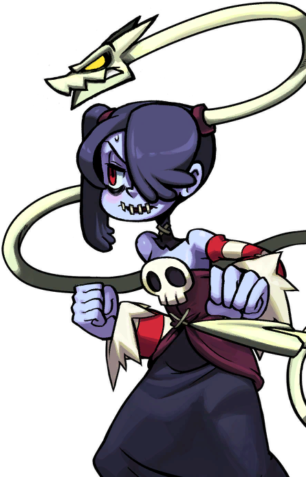 View Anger , - Skullgirls Censored Clipart (640x720), Png Download