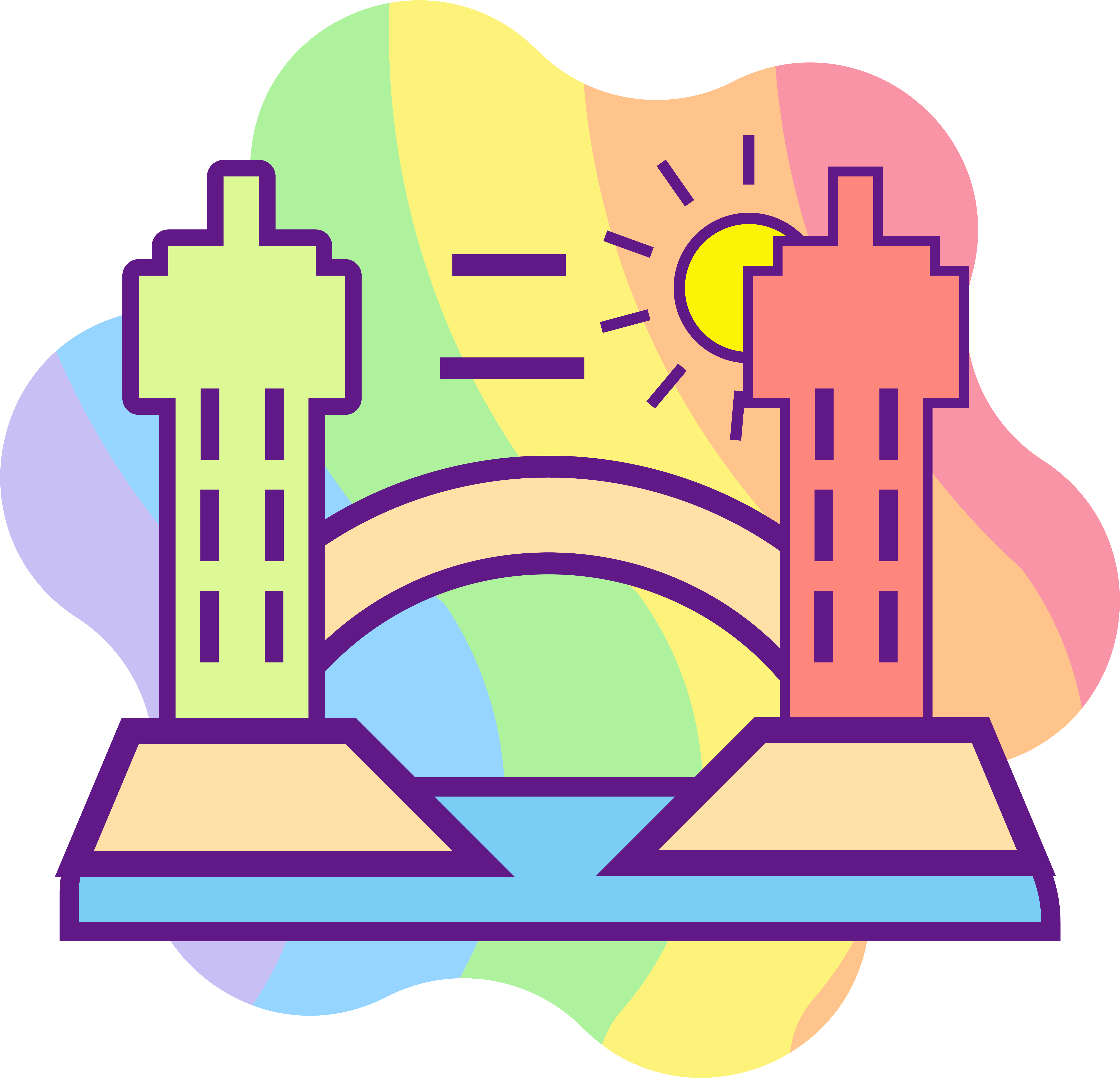 Icono Edificio Casa Castillo Png E Imagen Vectorial Clipart (8334x8334), Png Download