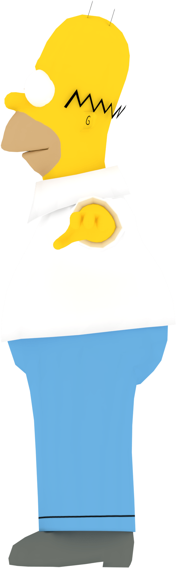 Homer Simpson - Cartoon Clipart (1920x1920), Png Download