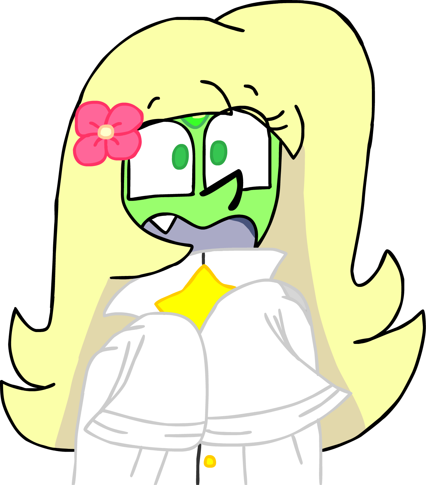 As The Final Design For The Fan Anime Of Drownedpound's - Cartoon Clipart (1370x1557), Png Download